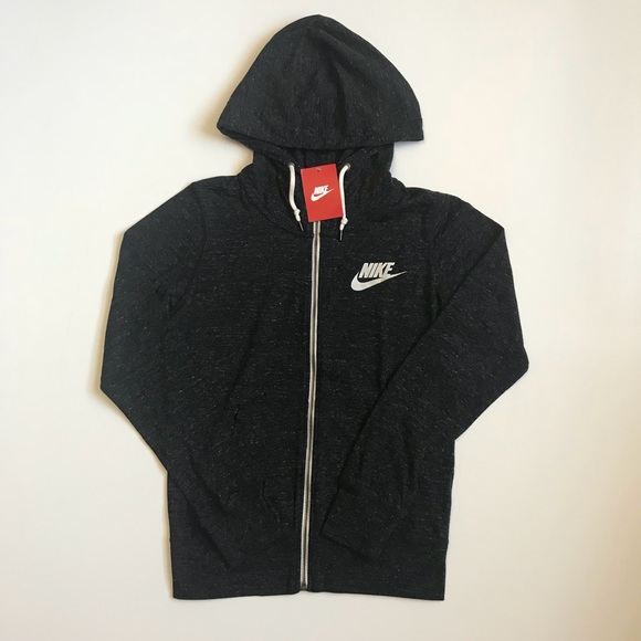Nike Womens Gym Vintage Full Zip Hoodie - Picture 2 of 5